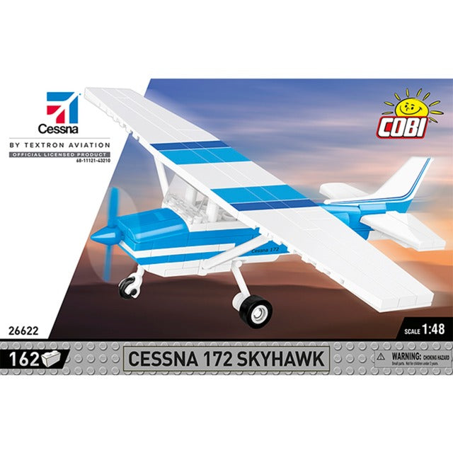 COBI Cessna 172 Skyhawk (weiss/blau)