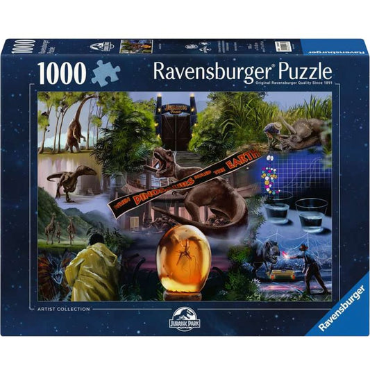 Ravensburger Puzzle Universal VAULT Movie Collection - Jurassic Park (1000 Teile)