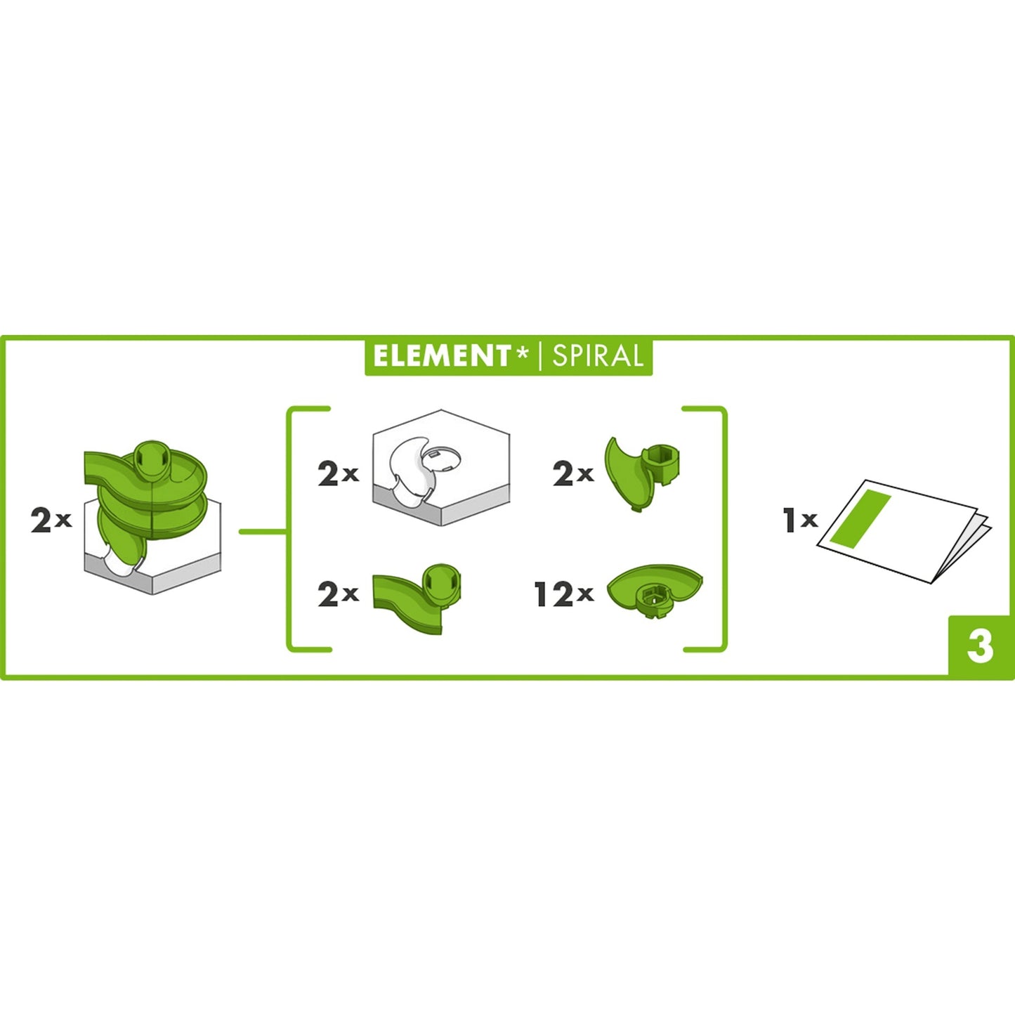 Ravensburger GraviTrax Element Spiral, Bahn