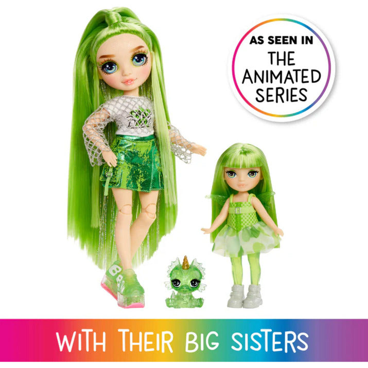 Rainbow High Littles Fantasy Fairies - Emerald, Puppe