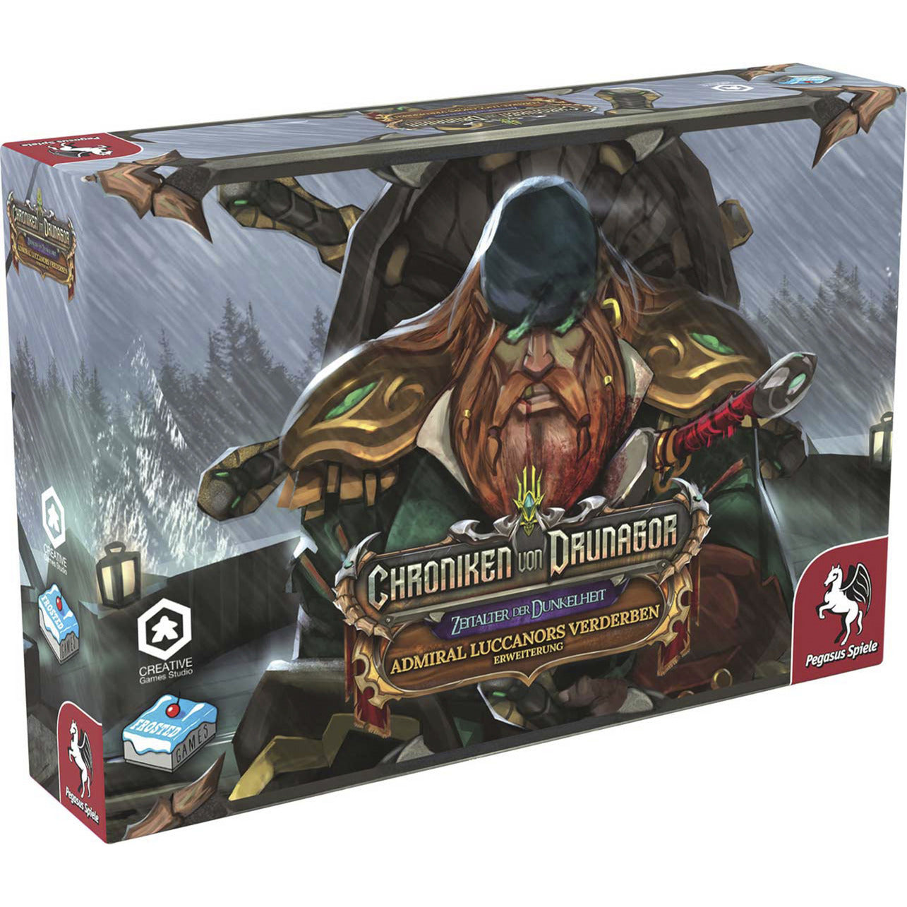 Frosted Games Chroniken von Drunagor: Admiral Luccanors Verderben, Brettspiel
