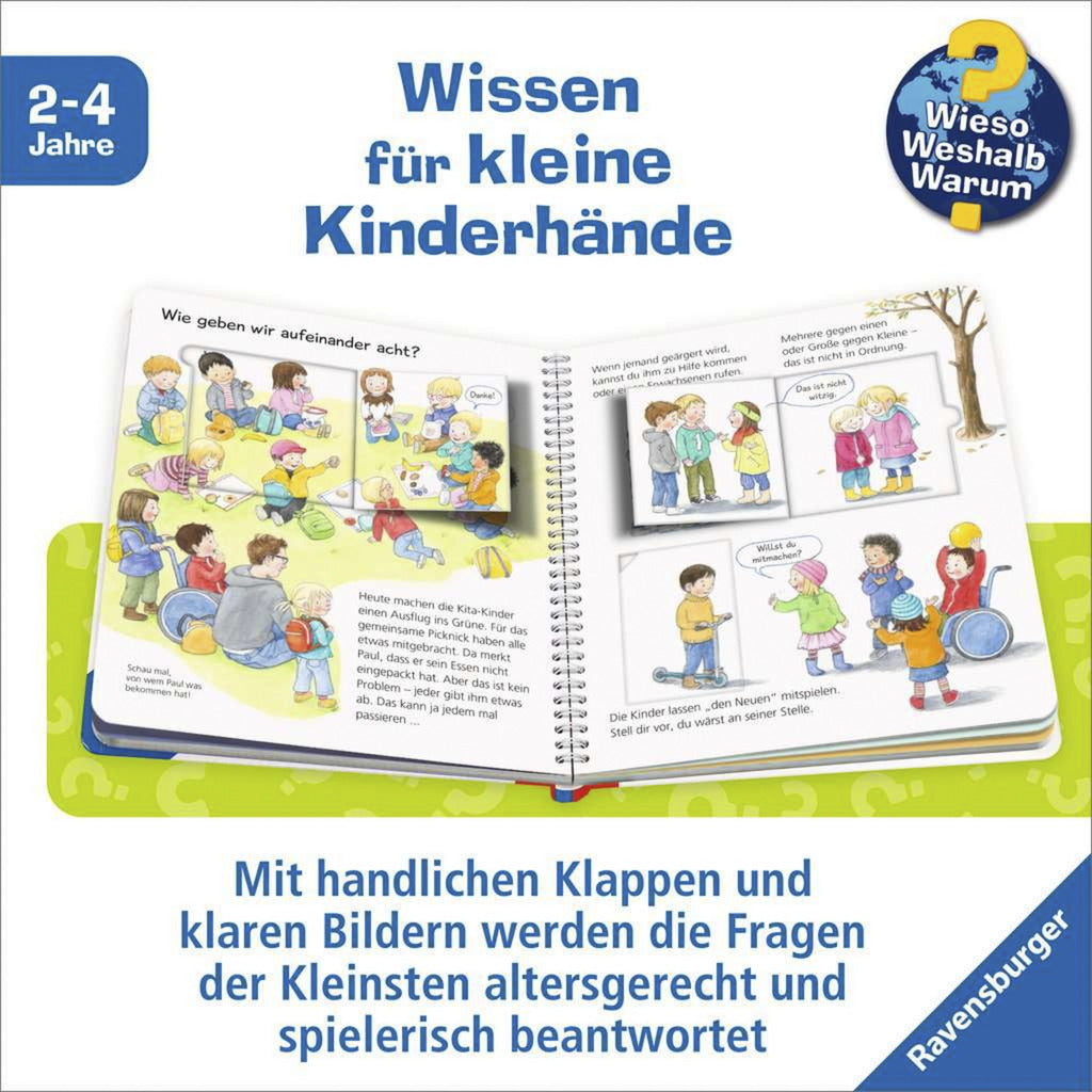 Wieso, Weshalb, Warum? junior Band 66 - Helfen, teilen, sich vertragen, Lernbuch