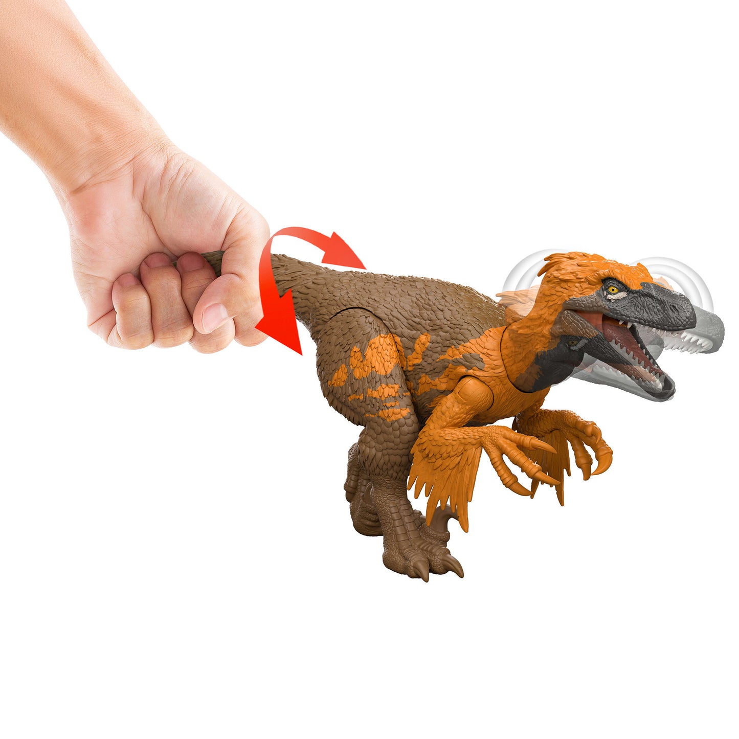 Jurassic World Wild Roar Utahraptor, Spielfigur