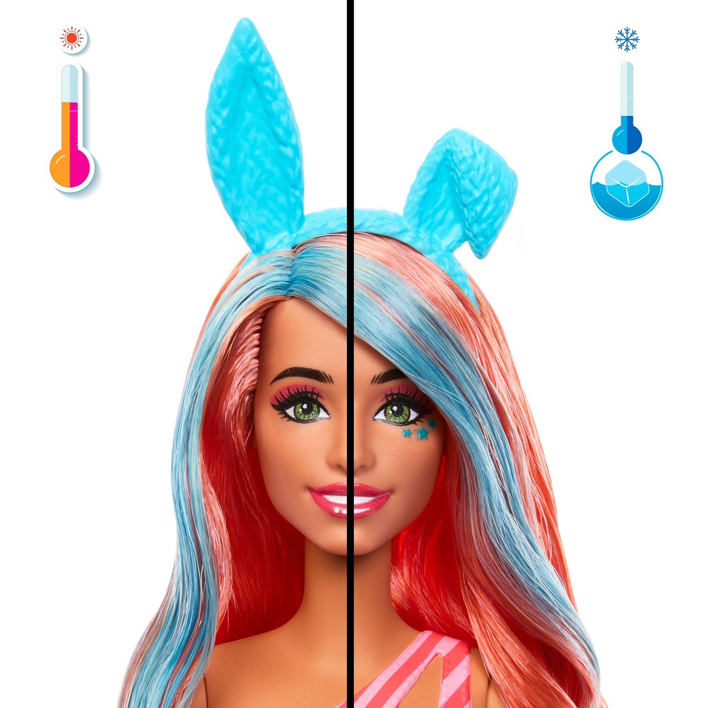 Barbie Pop! Reveal Barbie Shakes Serie - Kätzchen-Barbie, Puppe