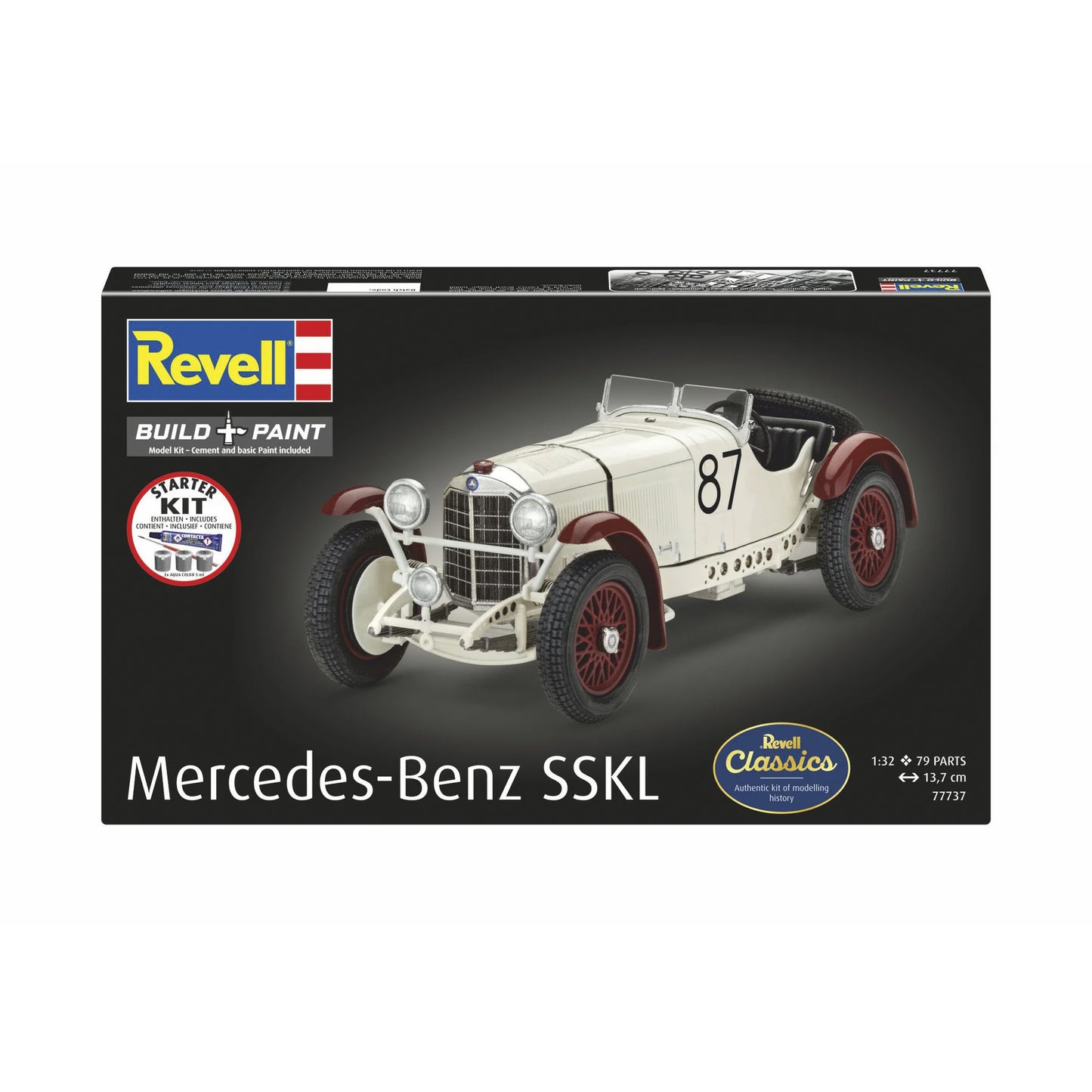 Starter Kit Mercedes-Benz SSKL, Modellfahrzeug