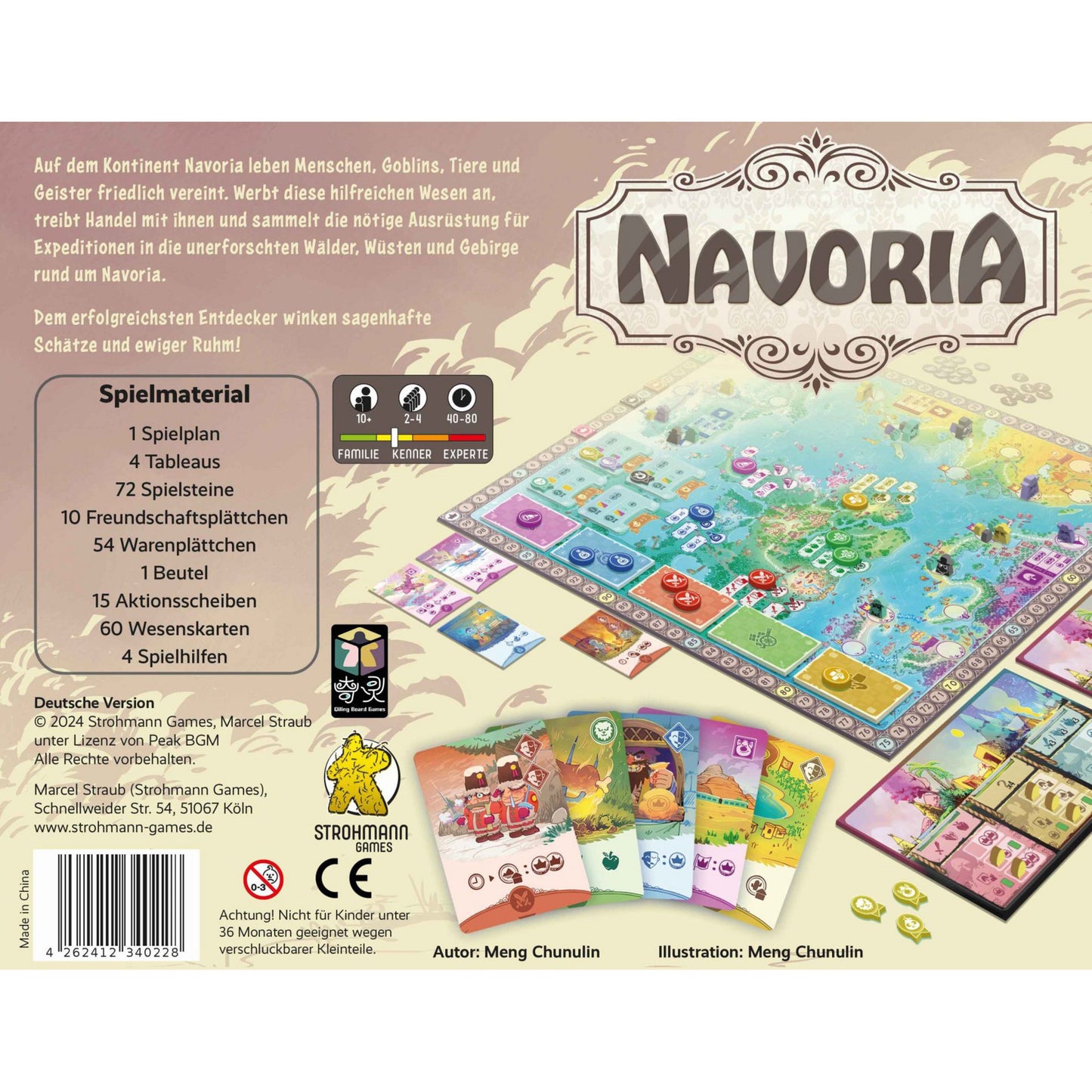 Navoria, Brettspiel