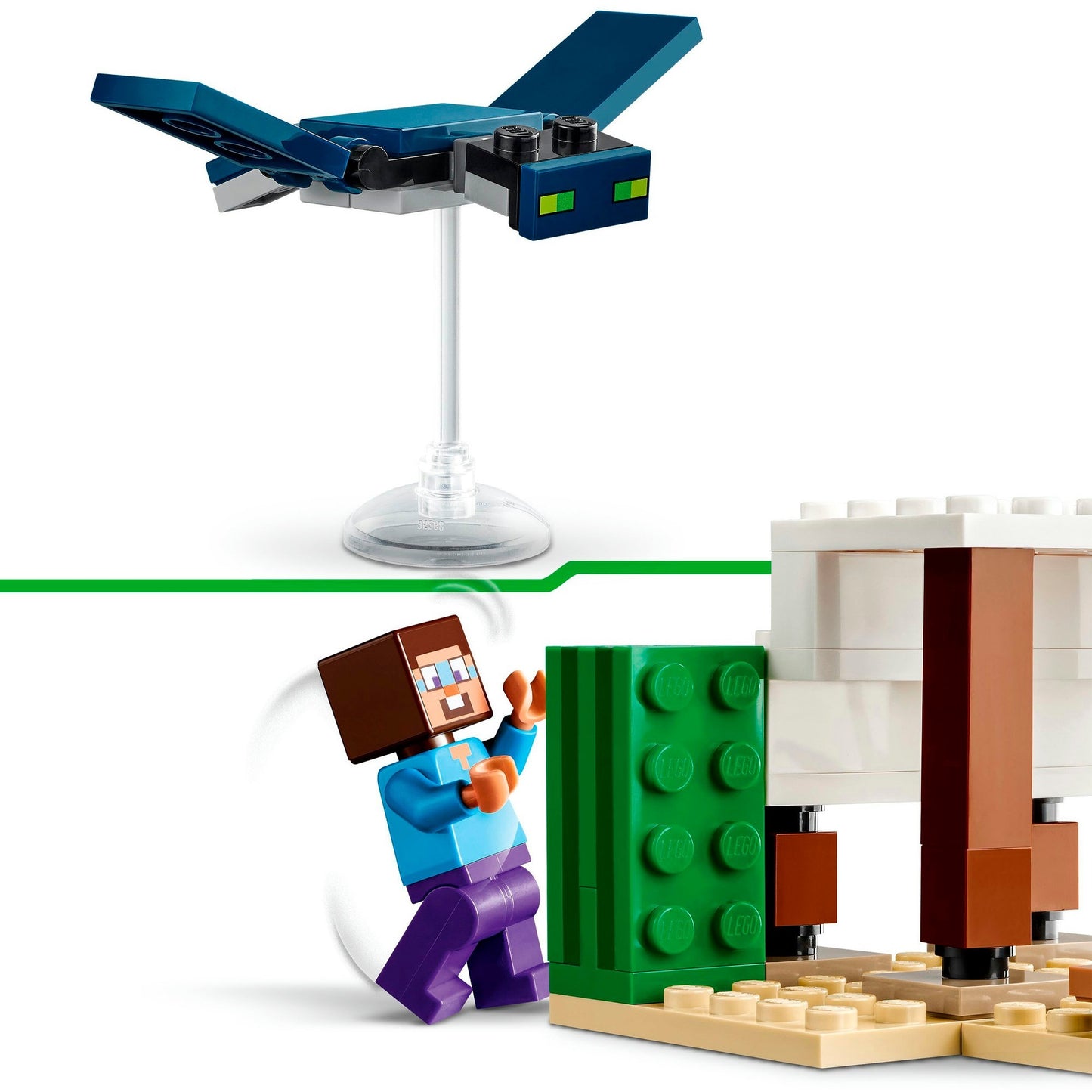 LEGO 21251 Minecraft Steves Wüstenexpedition, Konstruktionsspielzeug