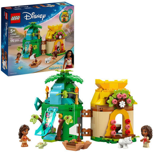43260 Disney Princess Vaianas Inselspass, Konstruktionsspielzeug