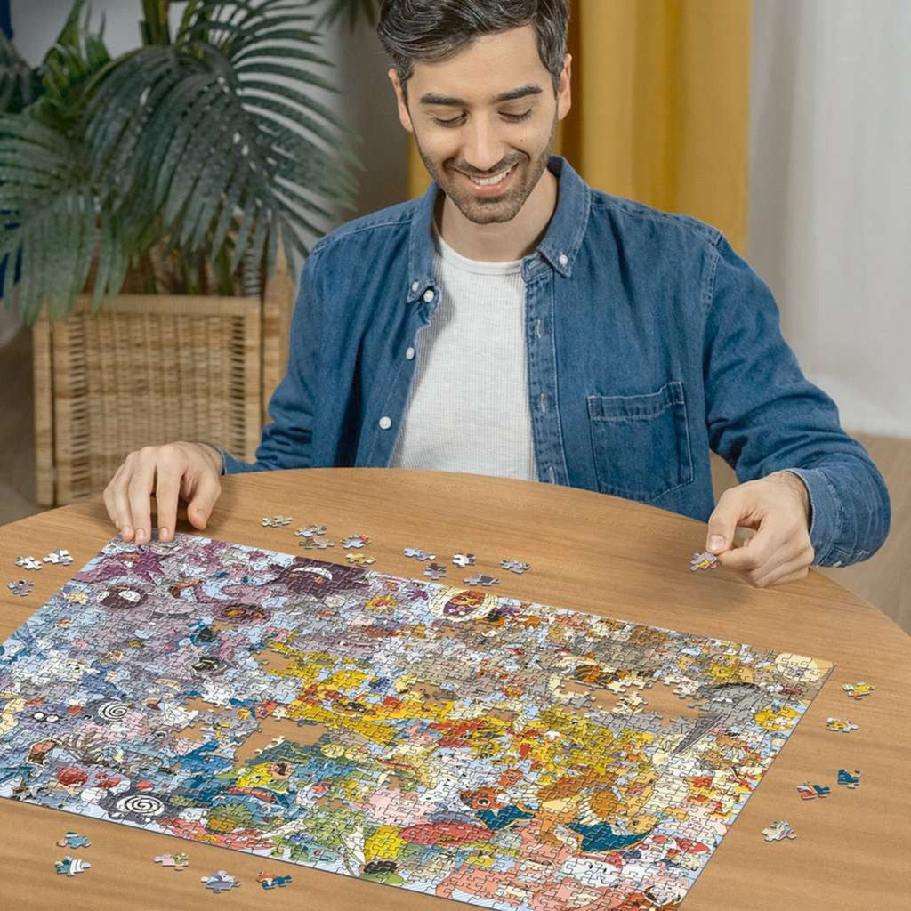 Ravensburger Puzzle Challenge Pokémon (1000 Teile)