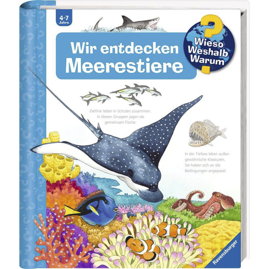 Wieso? Weshalb? Warum? Band 27 - Wir entdecken Meerestiere, Lernbuch