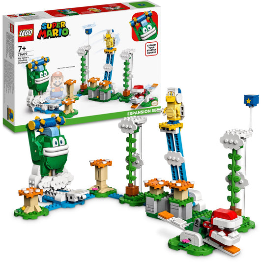 LEGO 71409 Super Mario Maxi-Spikes Wolken-Challenge – Erweiterungsset, Konstruktionsspielzeug