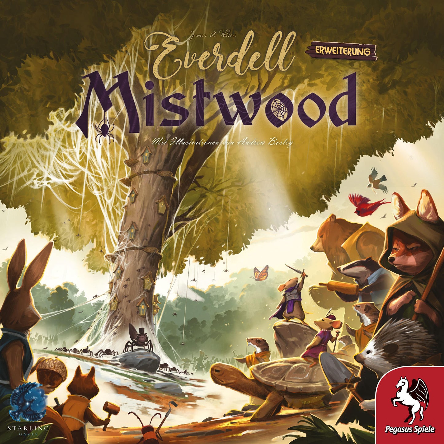 Everdell: Mistwood, Brettspiel