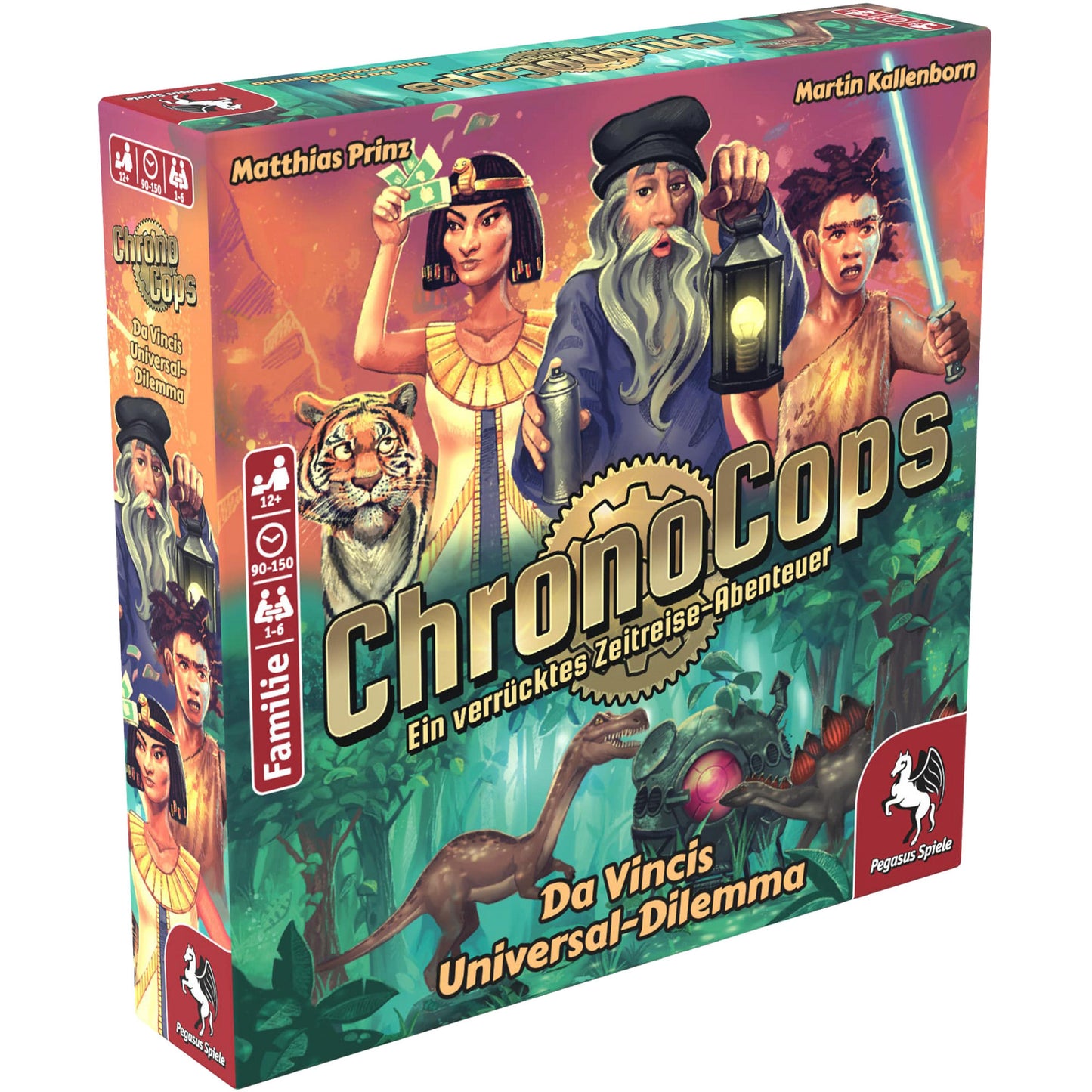 ChronoCops - Da Vincis Universal-Dilemma, Brettspiel