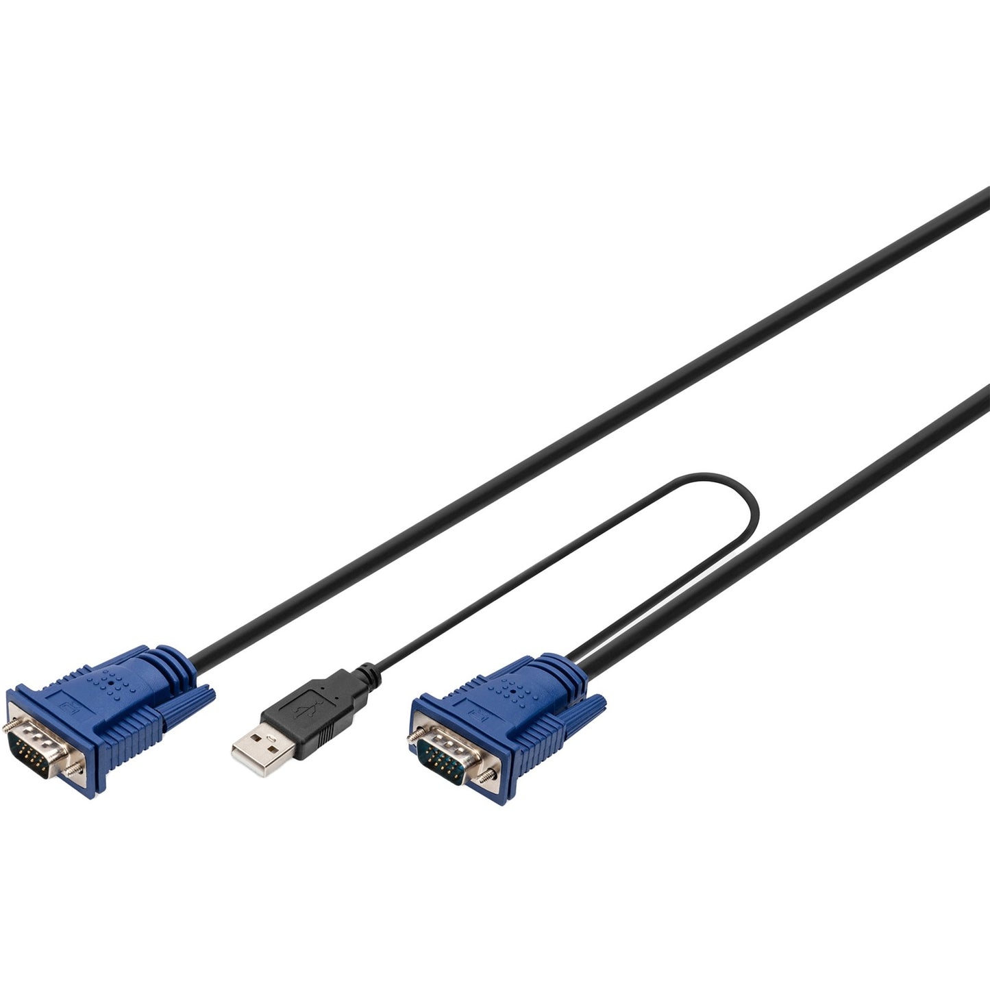 Digitus KVM Adapterkabel PS/2 für Digitus KVM Konsolen (3 Meter)