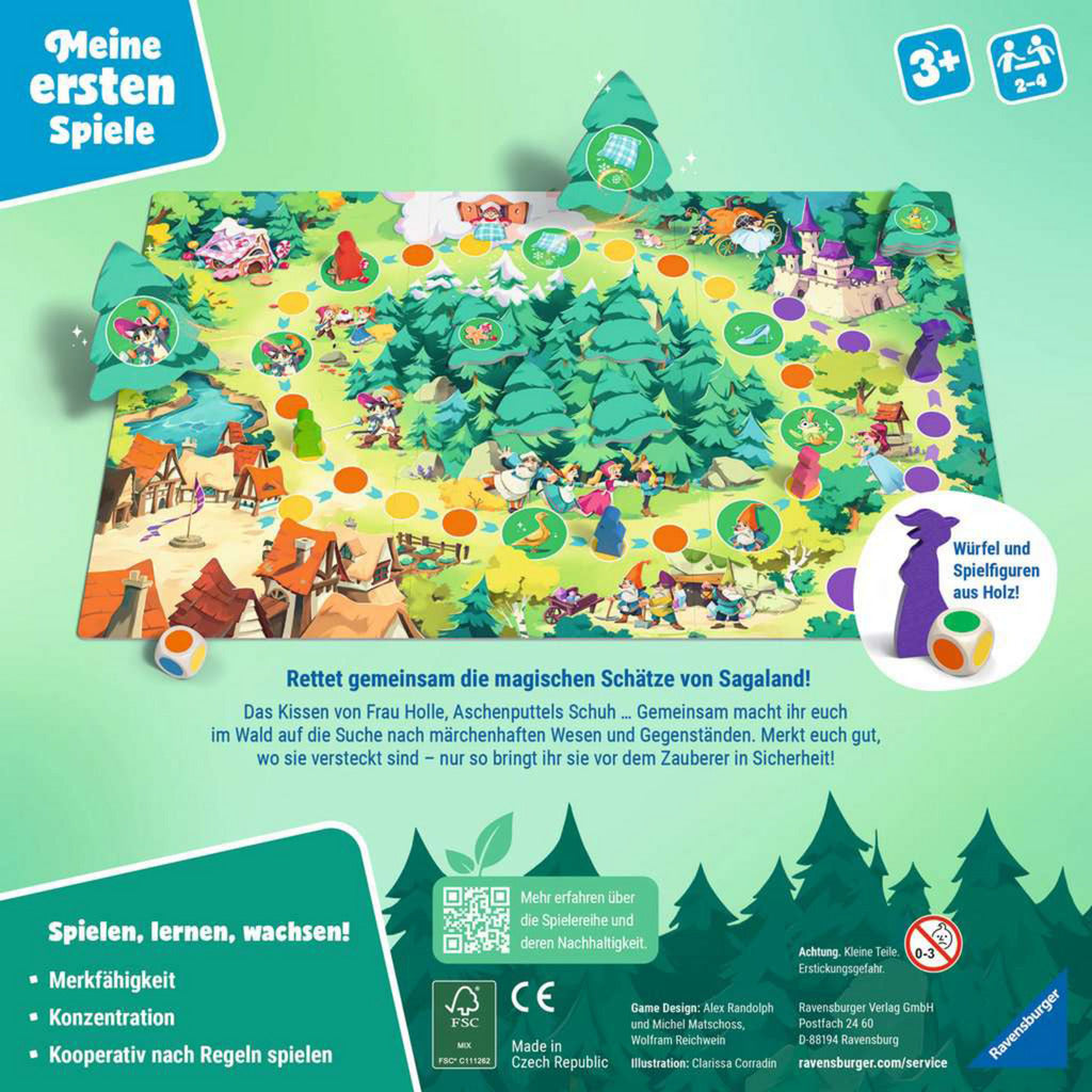 Meine ersten Spiele - Sagaland Junior, Brettspiel