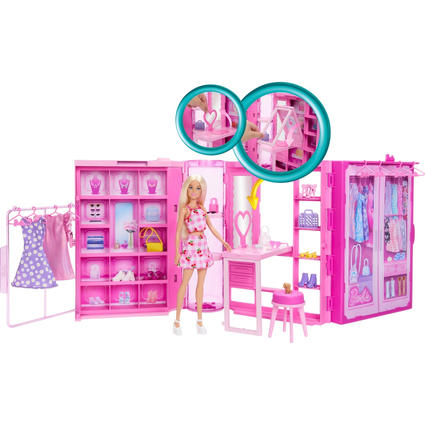 Barbie Barbie Traumkleiderschrank mit Puppe