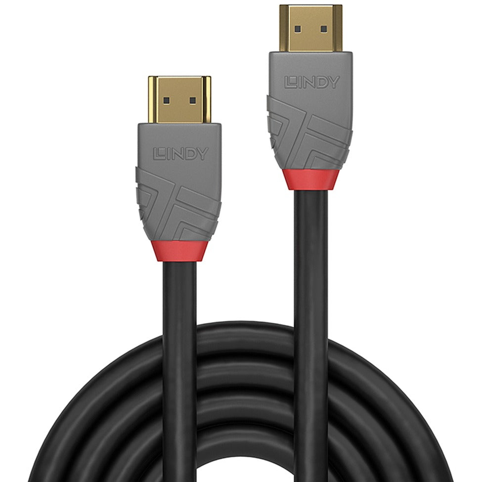 Lindy High Speed HDMI Kabel, Anthra Line (schwarz, 3 Meter)