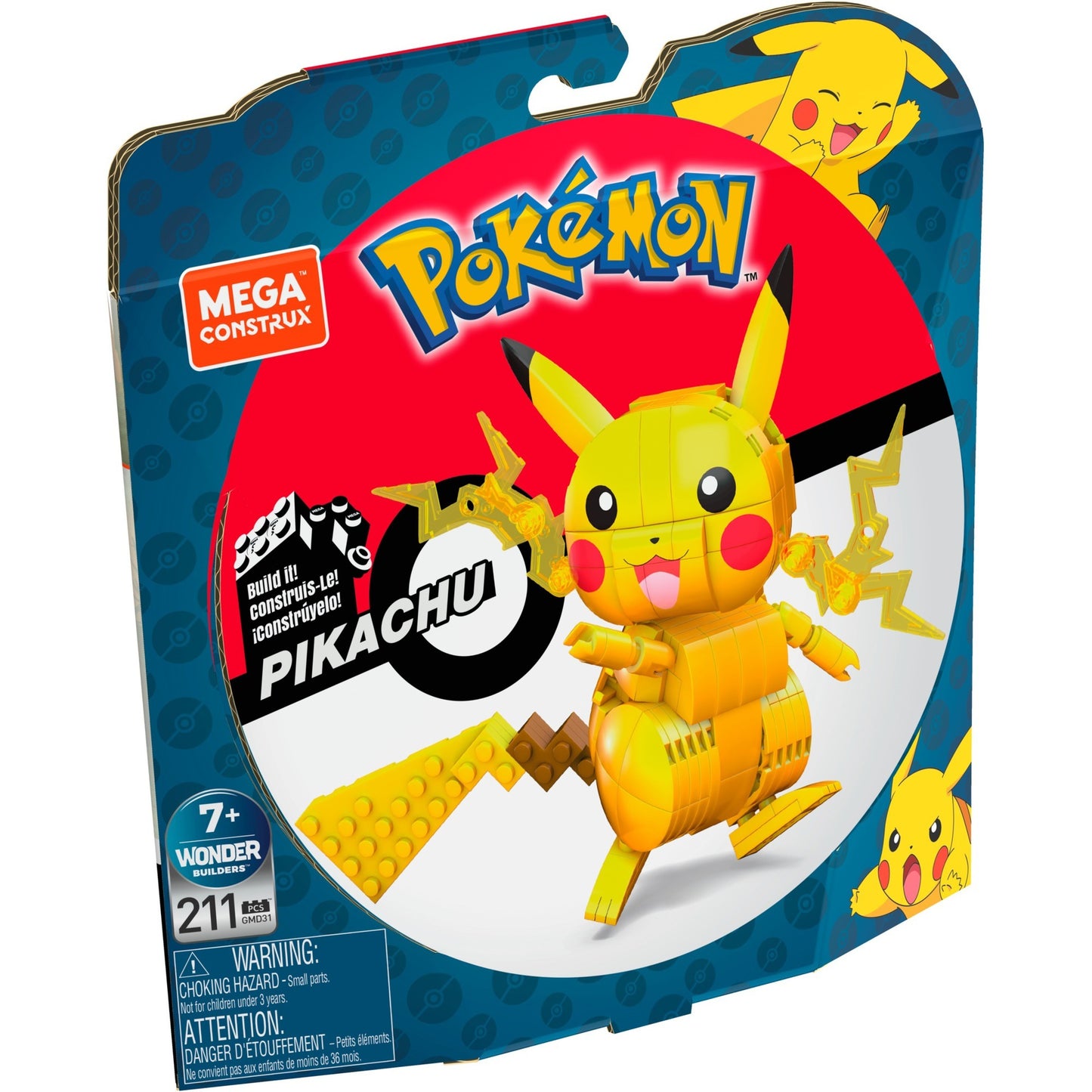 Mattel MEGA Pokémon Pikachu, Konstruktionsspielzeug