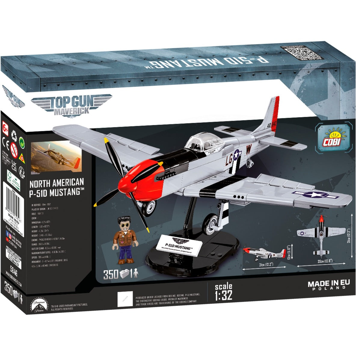 COBI P51D Mustang, Konstruktionsspielzeug