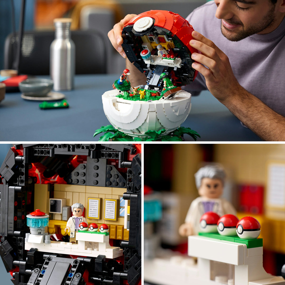 72154 Pokéball mit Beeindruckenden Trainermomenten, Konstruktionsspielzeug