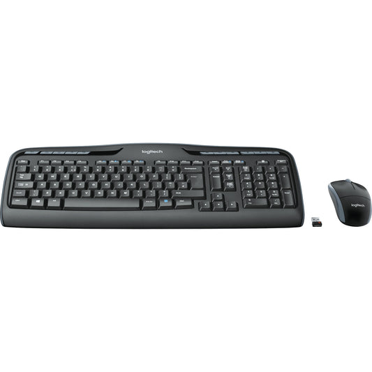 Logitech Wireless Combo MK330 (schwarz, DE-Layout)