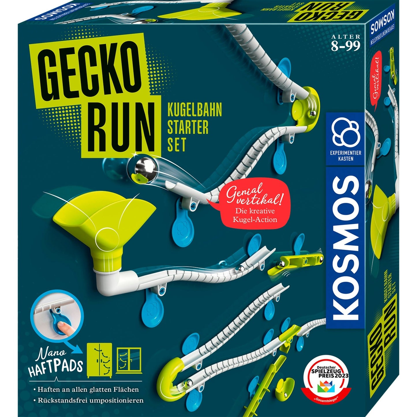 KOSMOS Gecko Run - Starter-Set, Kugelbahn