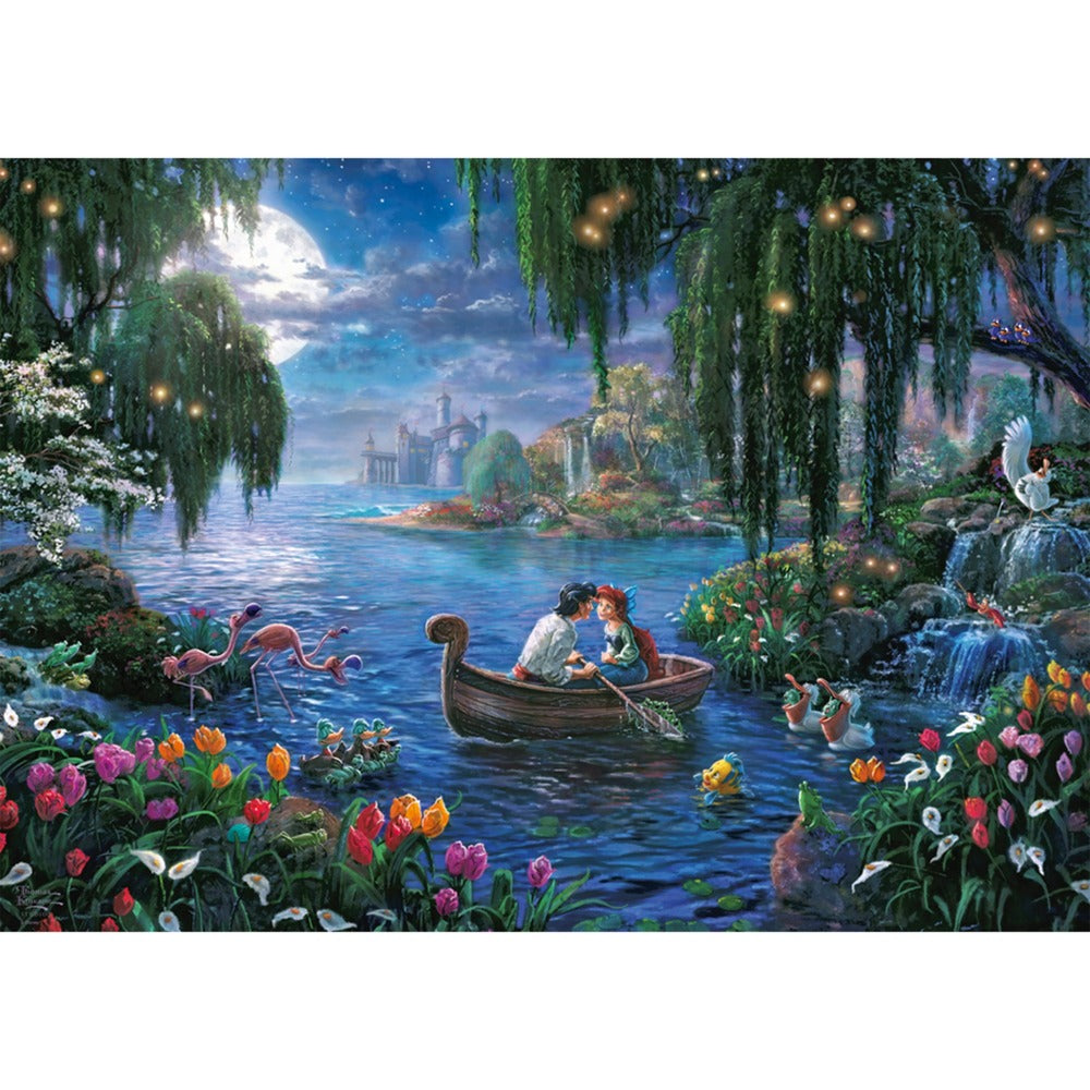 Schmidt Spiele Thomas Kinkade Studios: The Little Mermaid and Prince Eric (Disney Dreams Collections)