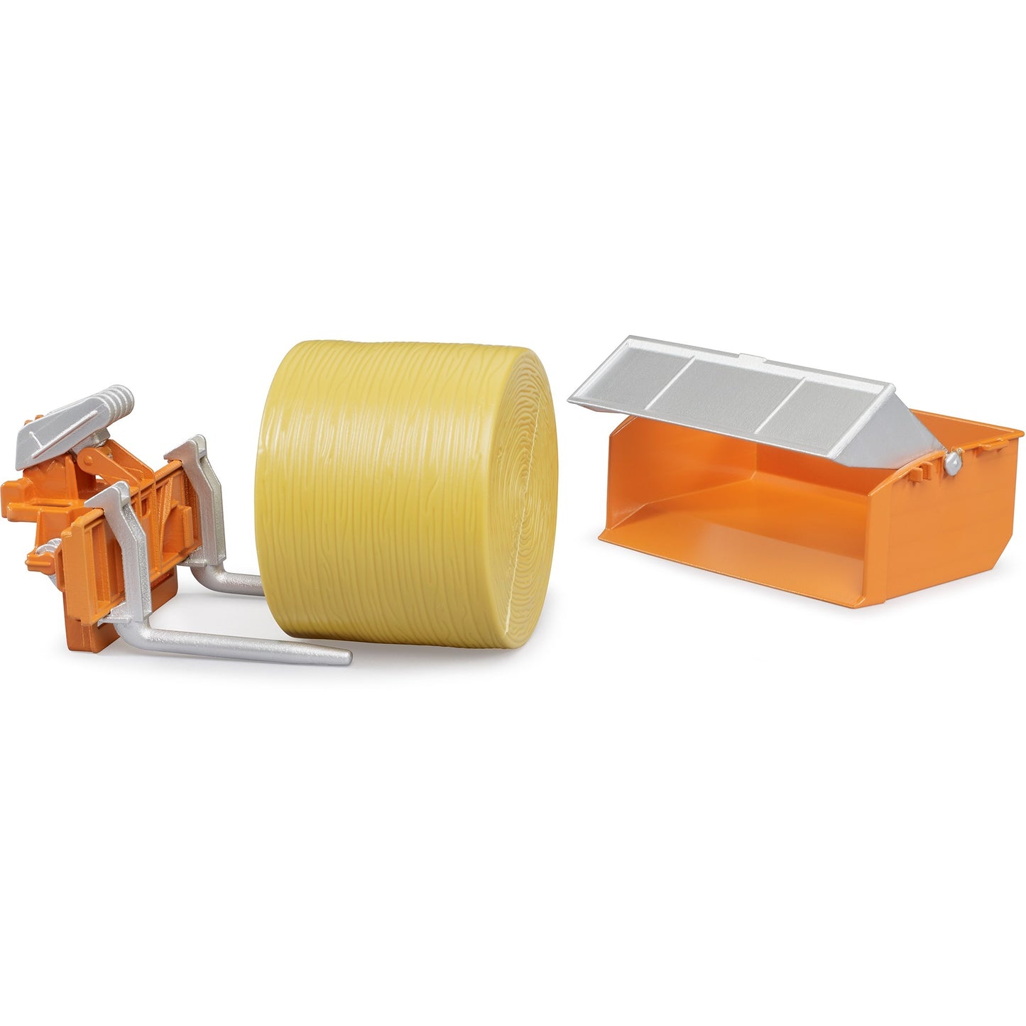 Traktor-Ladekasten und Gabeln, Modellfahrzeug