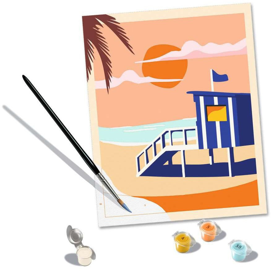 Ravensburger CreArt Beach - Cottage, Malen