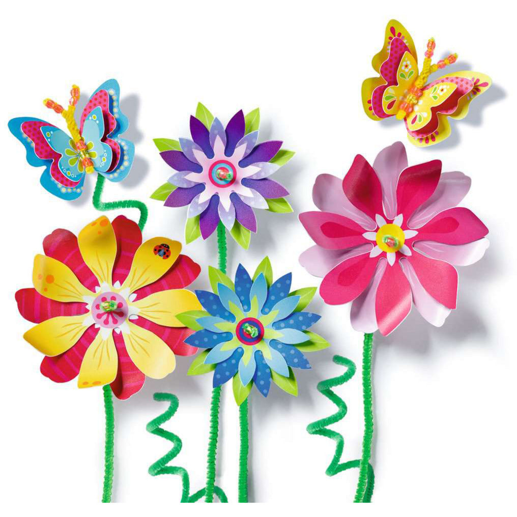 BeCreative - Freundschaftsbändchen & Blumen, Basteln