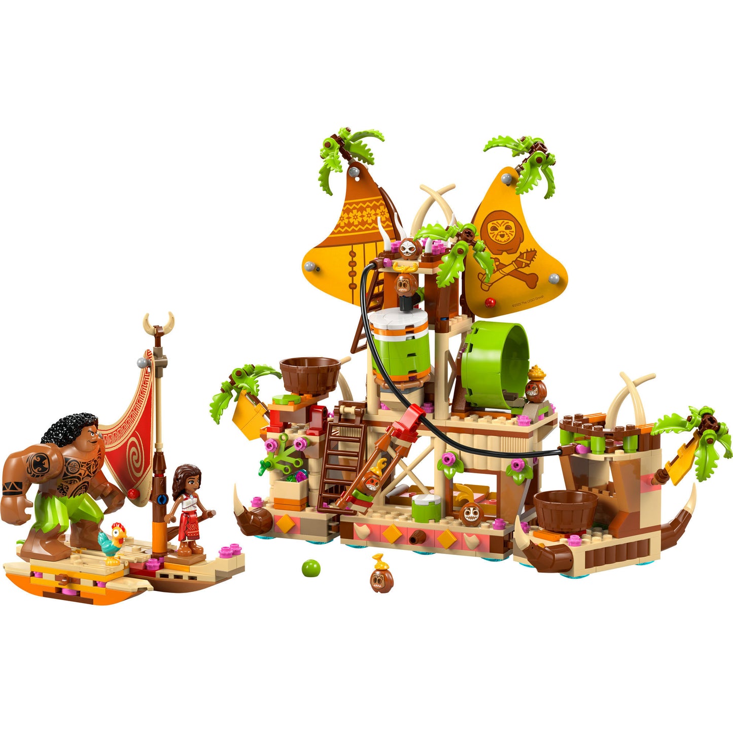 43258 Disney Princess Kakamora-Barge, Konstruktionsspielzeug