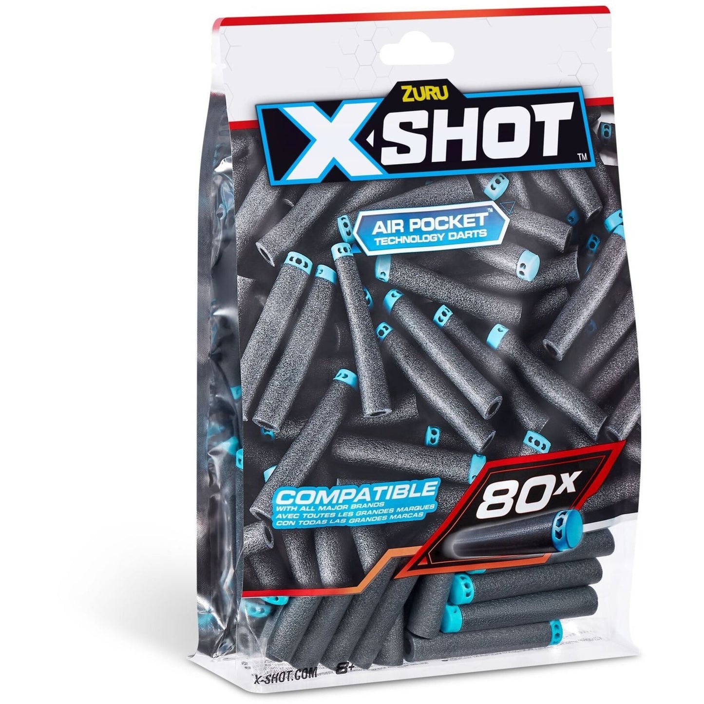 ZURU XSHOT Excel - Nachfüllpackung 80 Darts