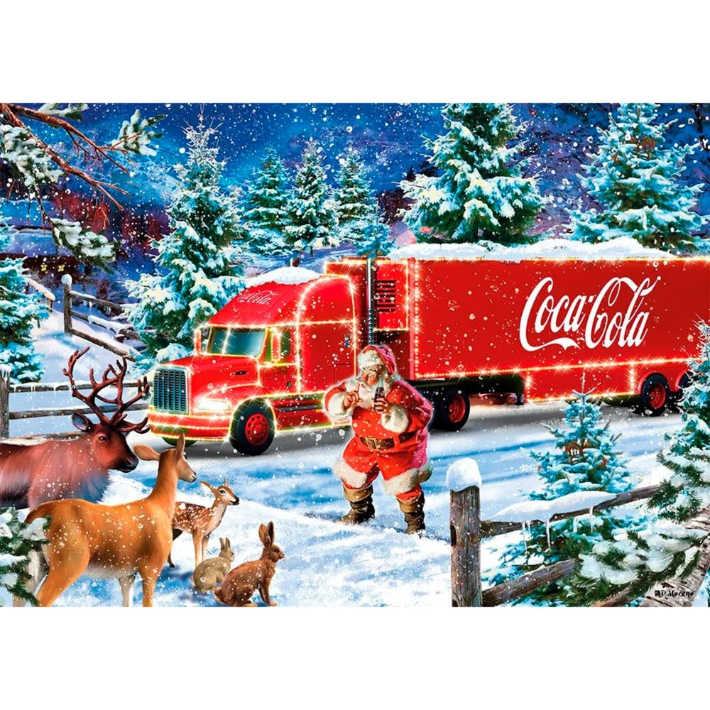 Schmidt Spiele Coca Cola: Christmas Truck (1000 Teile)