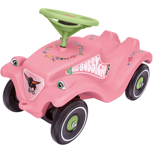 BIG Bobby-Car-Classic Flower (rosa/hellgrün)