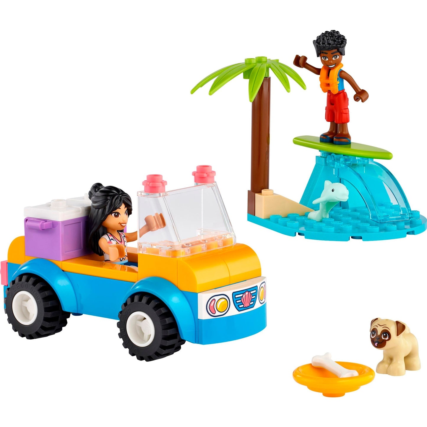 LEGO 41725 Friends Strandbuggy-Spaß, Konstruktionsspielzeug