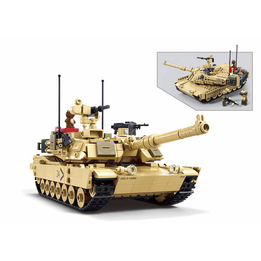 ModelBricks M1A2 Tusk2S, Konstruktionsspielzeug