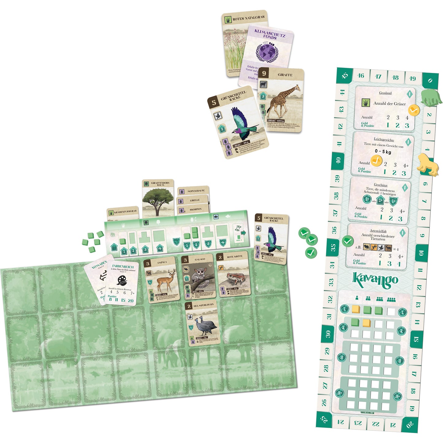 Kavango, Brettspiel