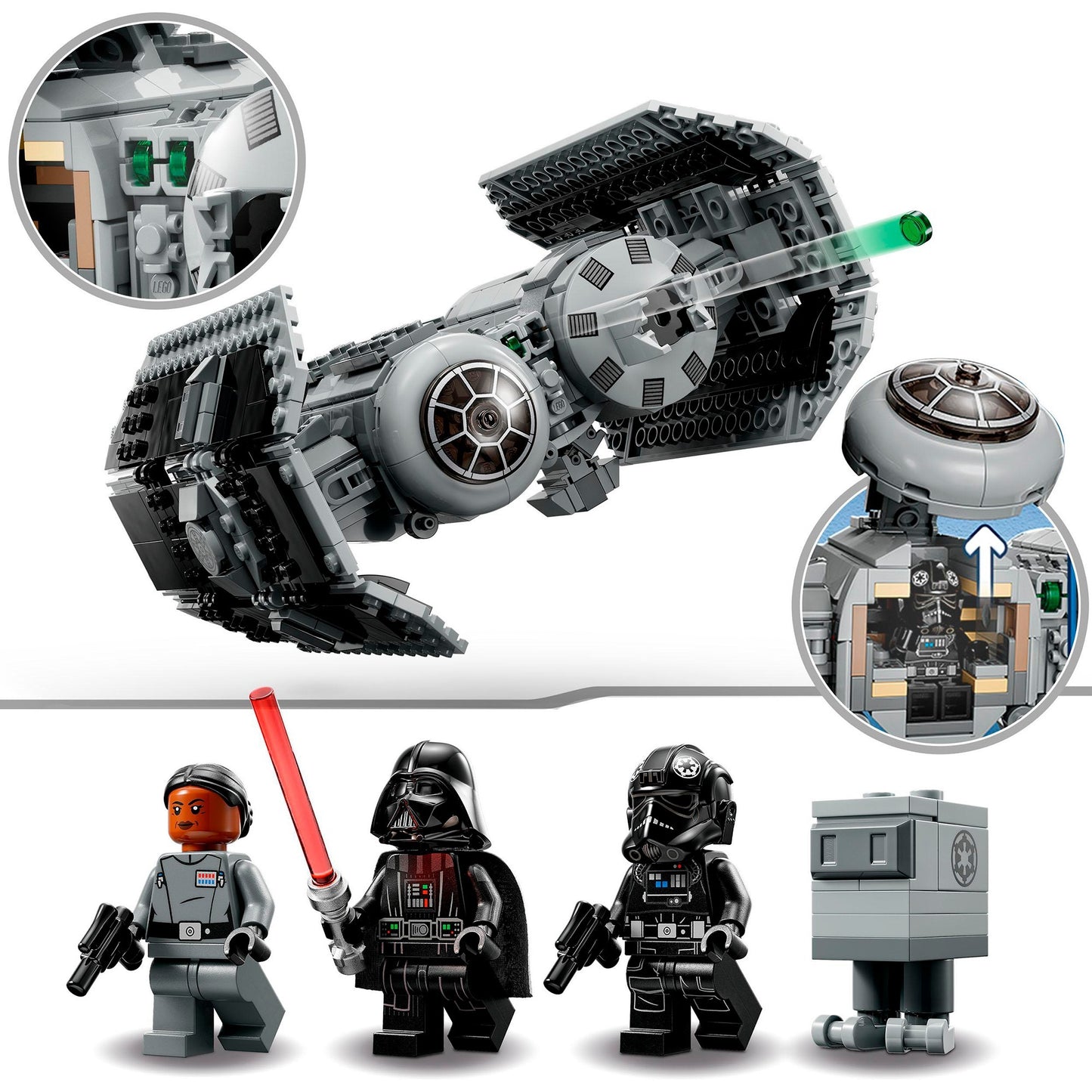 LEGO 75347 Star Wars TIE Bomber, Konstruktionsspielzeug