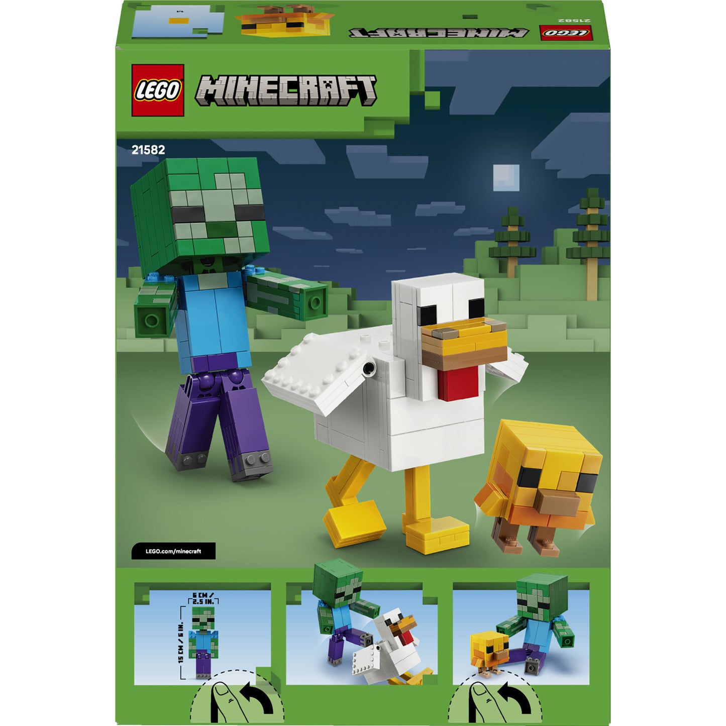 21582 Minecraft Hühnerreiter, Konstruktionsspielzeug