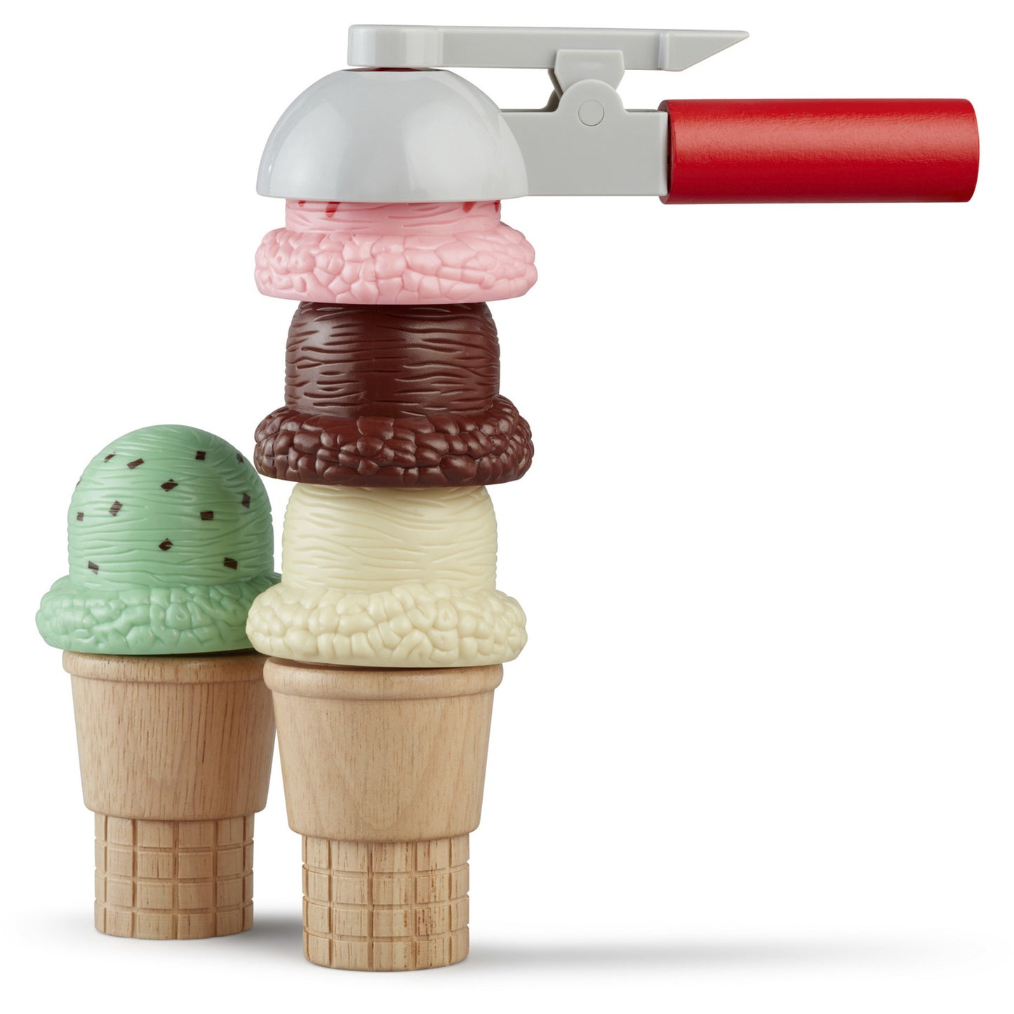 Melissa & Doug - Scoop & Stack Eiscreme Set, Spielküche