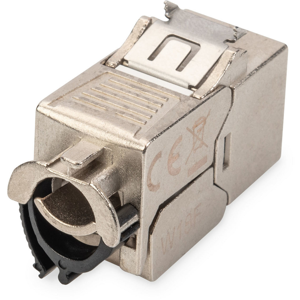 CAT 6A Keystone Modul, geschirmt mit Kabelmanager 24 Stk, Keystone-Modul