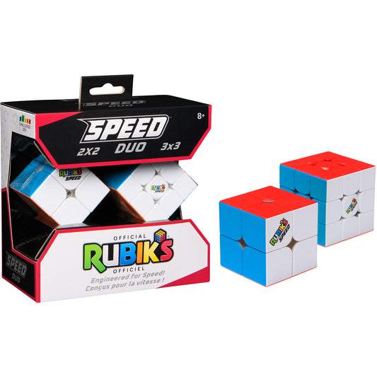 Rubik's - Duo Speed Cube 3x3 und 3x3, Geschicklichkeitsspiel