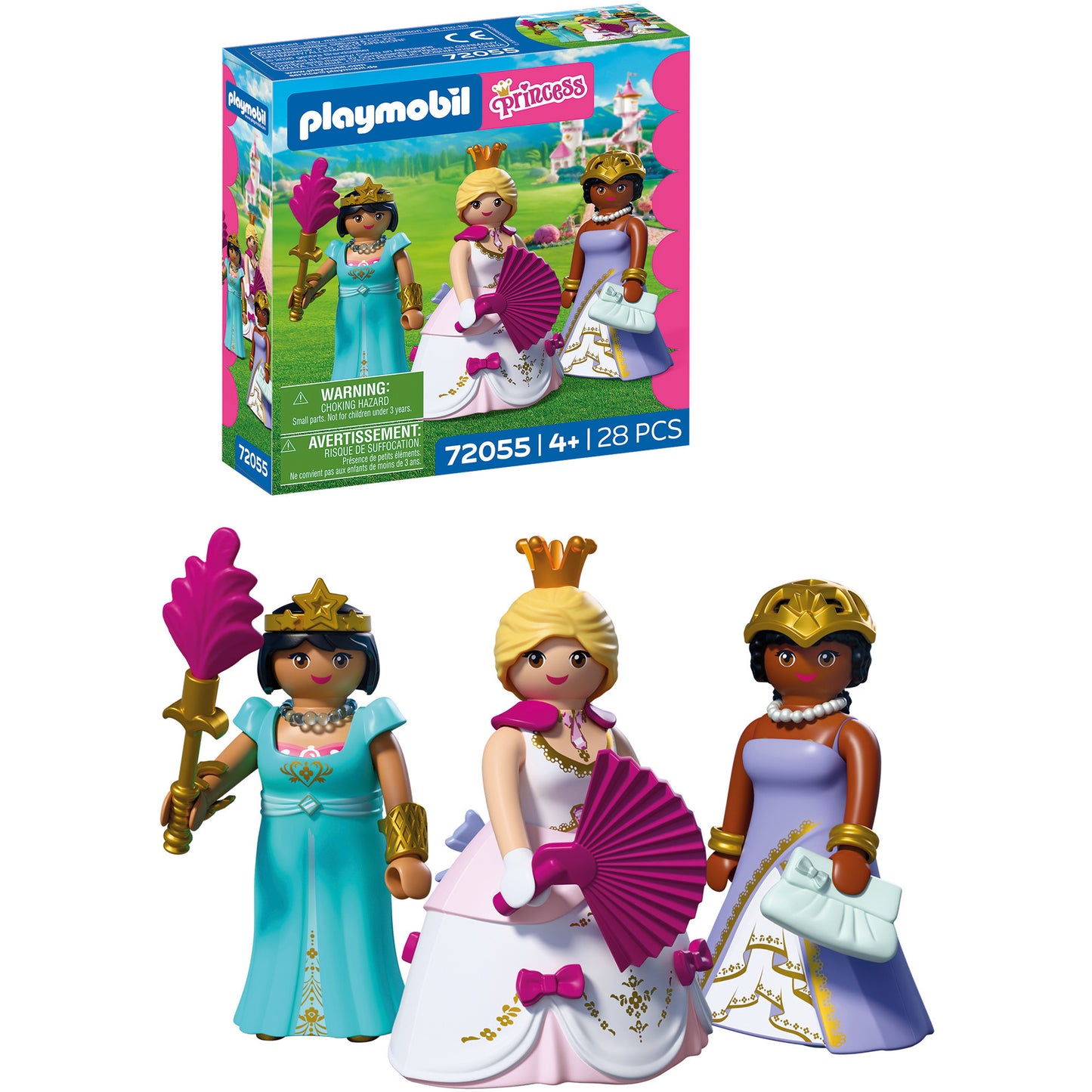 72055 Princess Drei Prinzessinnen, Konstruktionsspielzeug