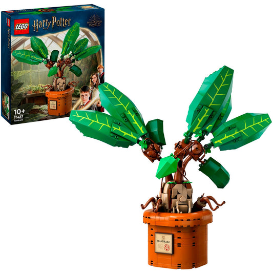 LEGO 76433 Harry Potter Zaubertrankpflanze: Alraune, Konstruktionsspielzeug