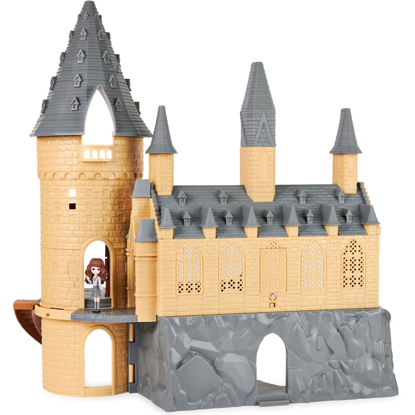 Spin Master Wizarding World Harry Potter - Hogwarts Schloss Spielset mit Licht und Sound, Spielfigur