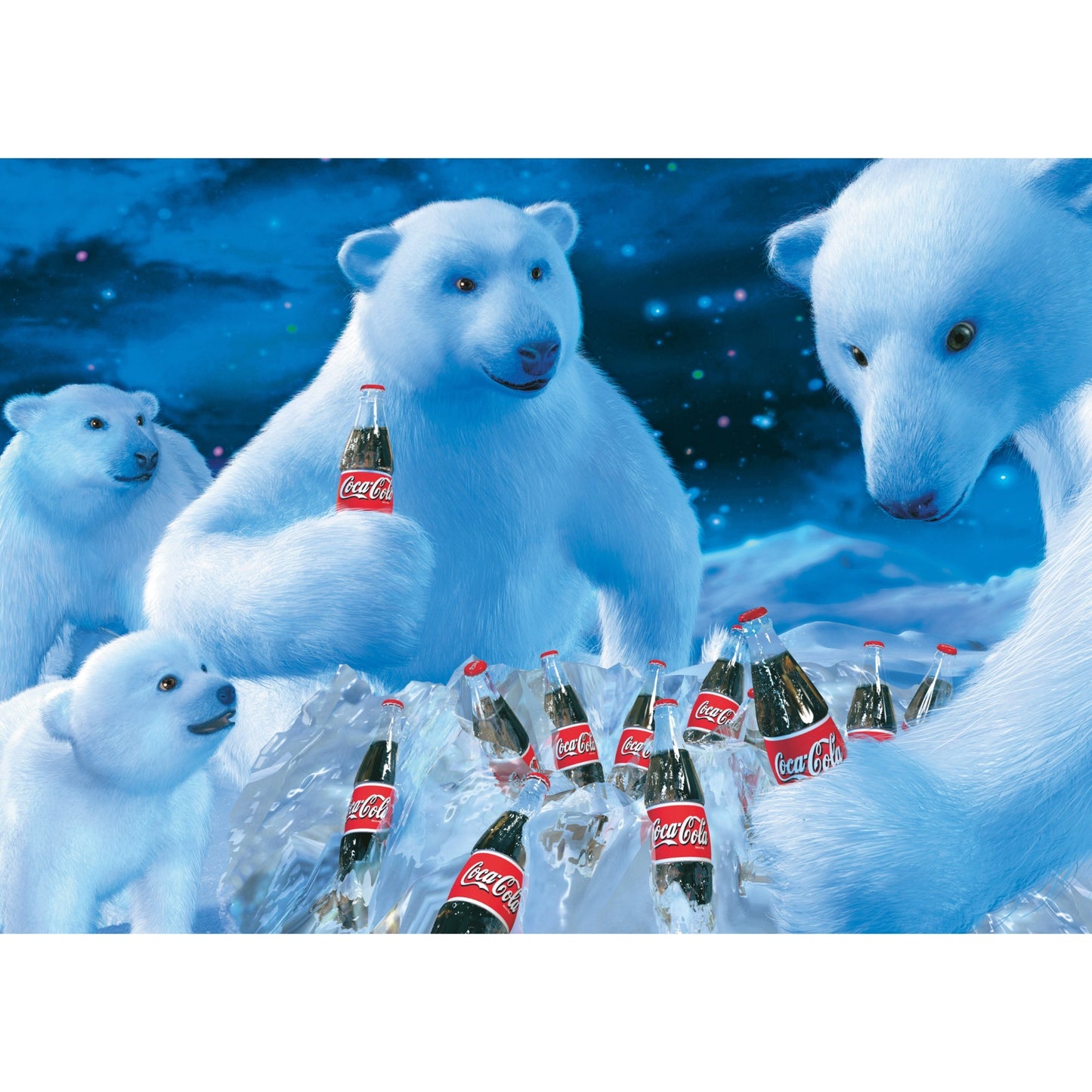 Schmidt Spiele Coca-Cola - Polarbären (1000 Teile)