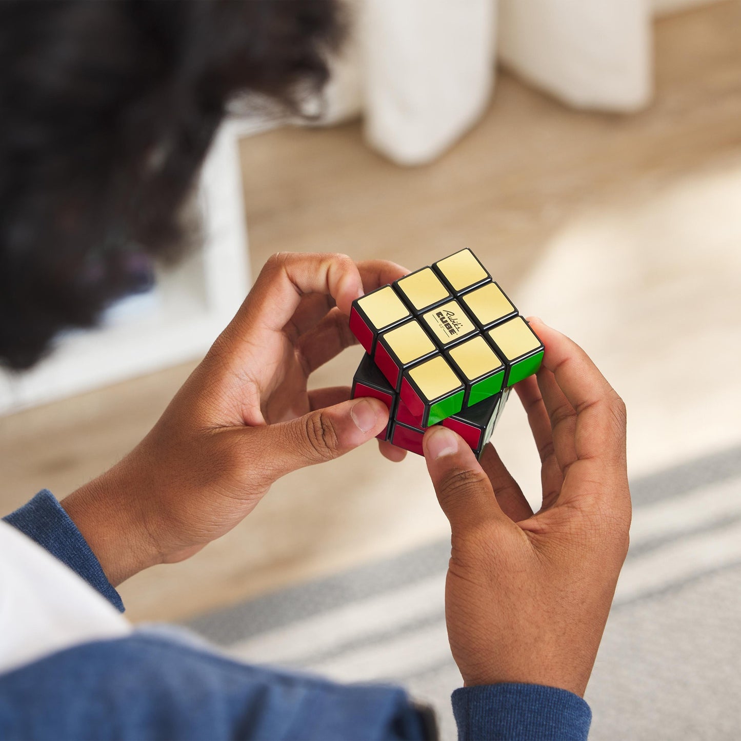 Spin Master Rubik's - 3x3 Retro Cube - 50th Anniversary, Geschicklichkeitsspiel