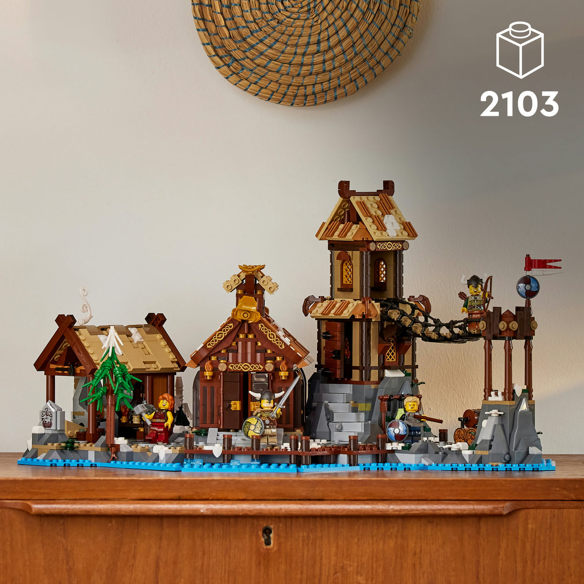21343 Ideas Wikingerdorf, Konstruktionsspielzeug