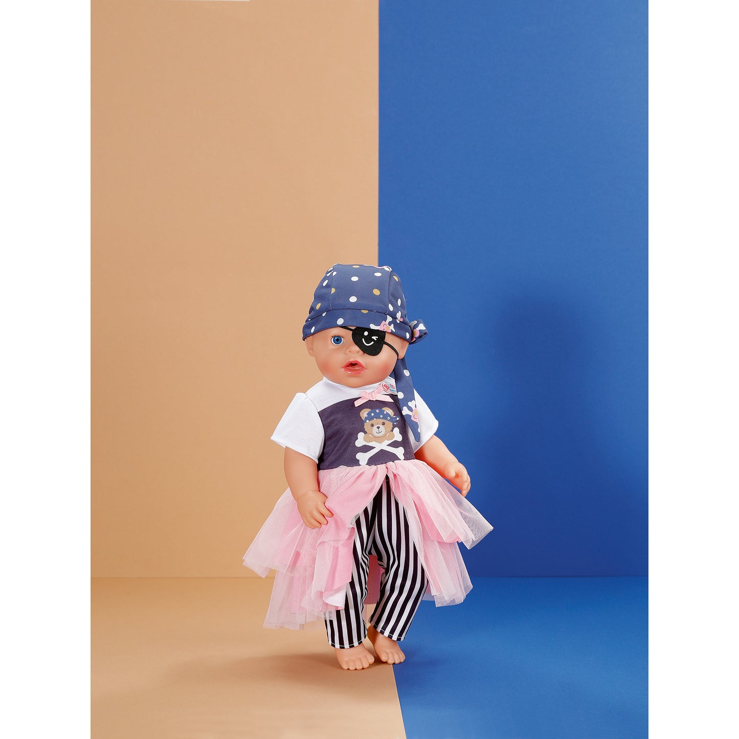 BABY born Piratenmädchen-Outfit 43cm, Puppenzubehör
