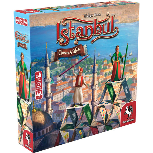 Pegasus Istanbul - Choose & Write, Brettspiel